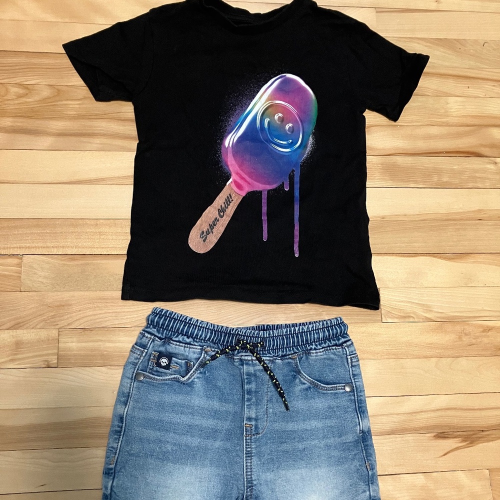 Next UK boy summer outfit
